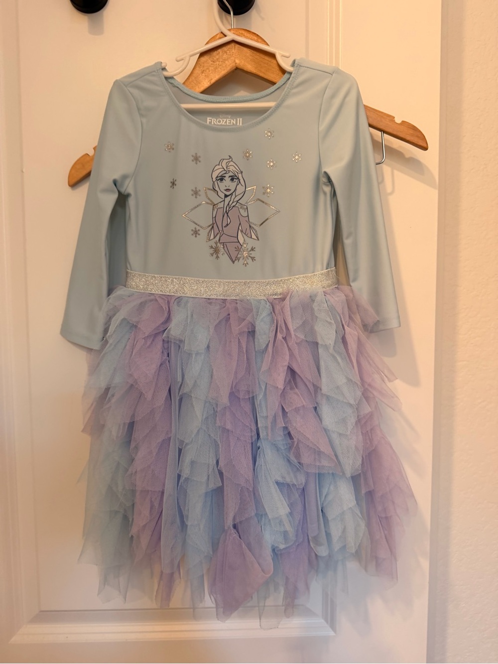 Disney Light Blue and Lavender Elsa Tulle Tutu Dress